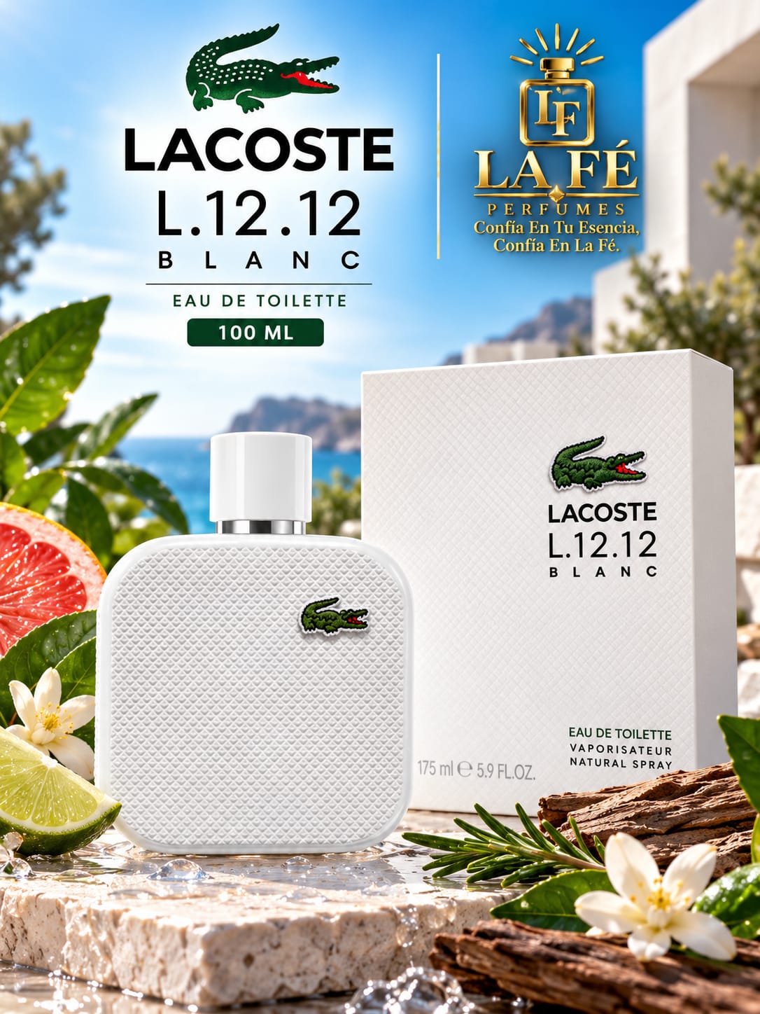 Lacoste L.12.12 Blanc 100ml EDT Man